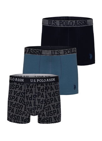 U.S. Polo Assn. Lacivert Erkek Boxer I081SZ0IA.000.3BMDLMG24Y_3