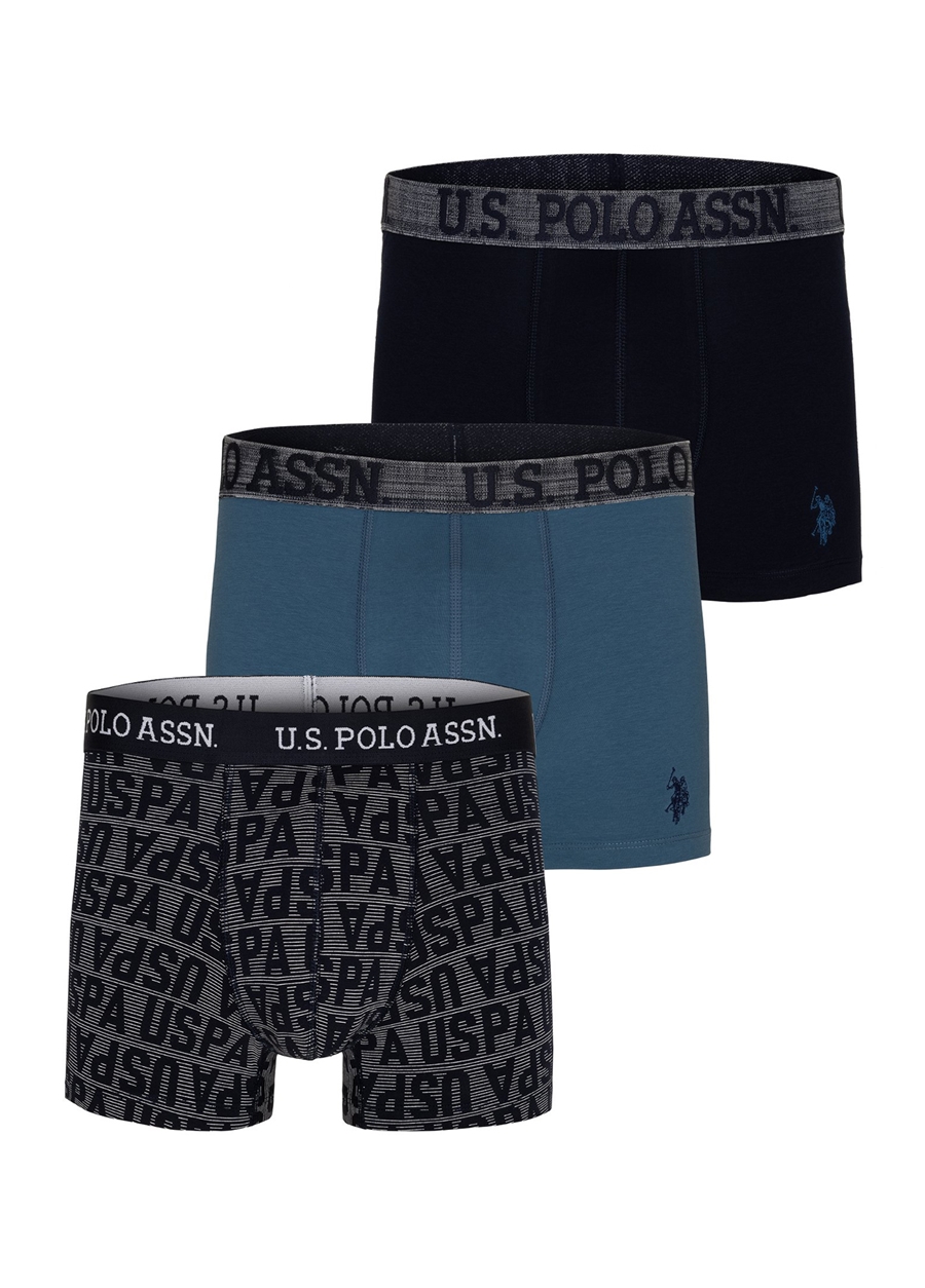 U.S. Polo Assn. Lacivert Erkek Boxer I081SZ0IA.000.3BMDLMG24Y_3