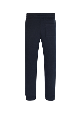 Tommy Hilfiger Lastikli Paça Lacivert Erkek Eşofman Altı TH LOGO SWEATPANTS_2