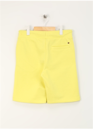 Tommy Hilfiger Lastikli Bel Normal Sarı Erkek Çocuk Şort FADE HILFIGER SWEATSHORTS_1