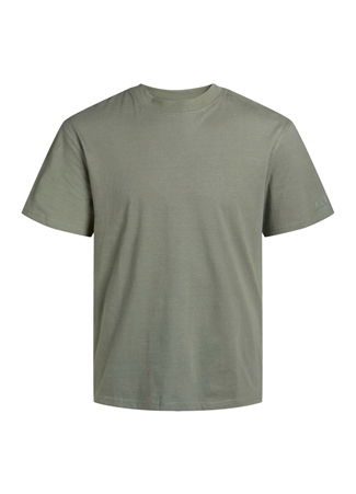 Jack & Jones Yuvarlak Yaka Haki Erkek T-Shirt JCOALTITUDE TEE SS CREW NECK_0