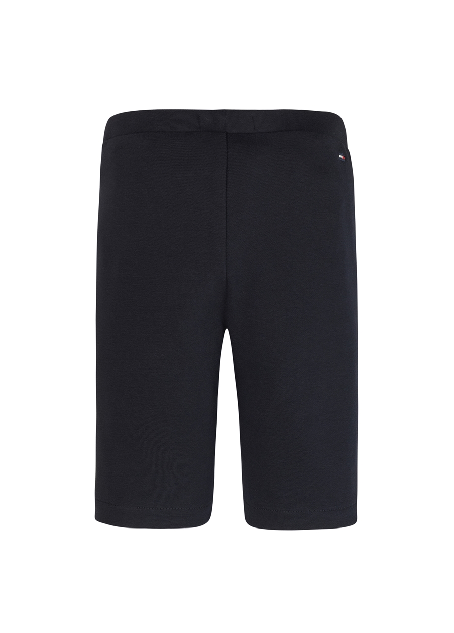 Tommy Hilfiger Lastikli Bel Normal Mavi Kız Çocuk Şort ESSENTIAL CYCLING SHORT_1