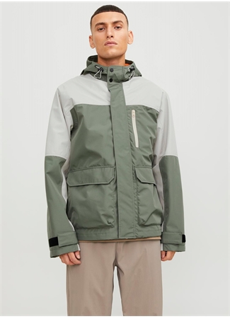 Jack & Jones Haki Erkek Mont JCOHIKE LIGHT JACKET