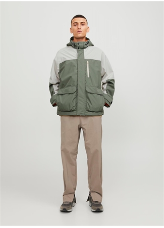 Jack & Jones Haki Erkek Mont JCOHIKE LIGHT JACKET_4