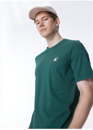 Jack & Jones Yeşil Erkek T-Shirt JCODEN TEE SS CREW NECK EXC