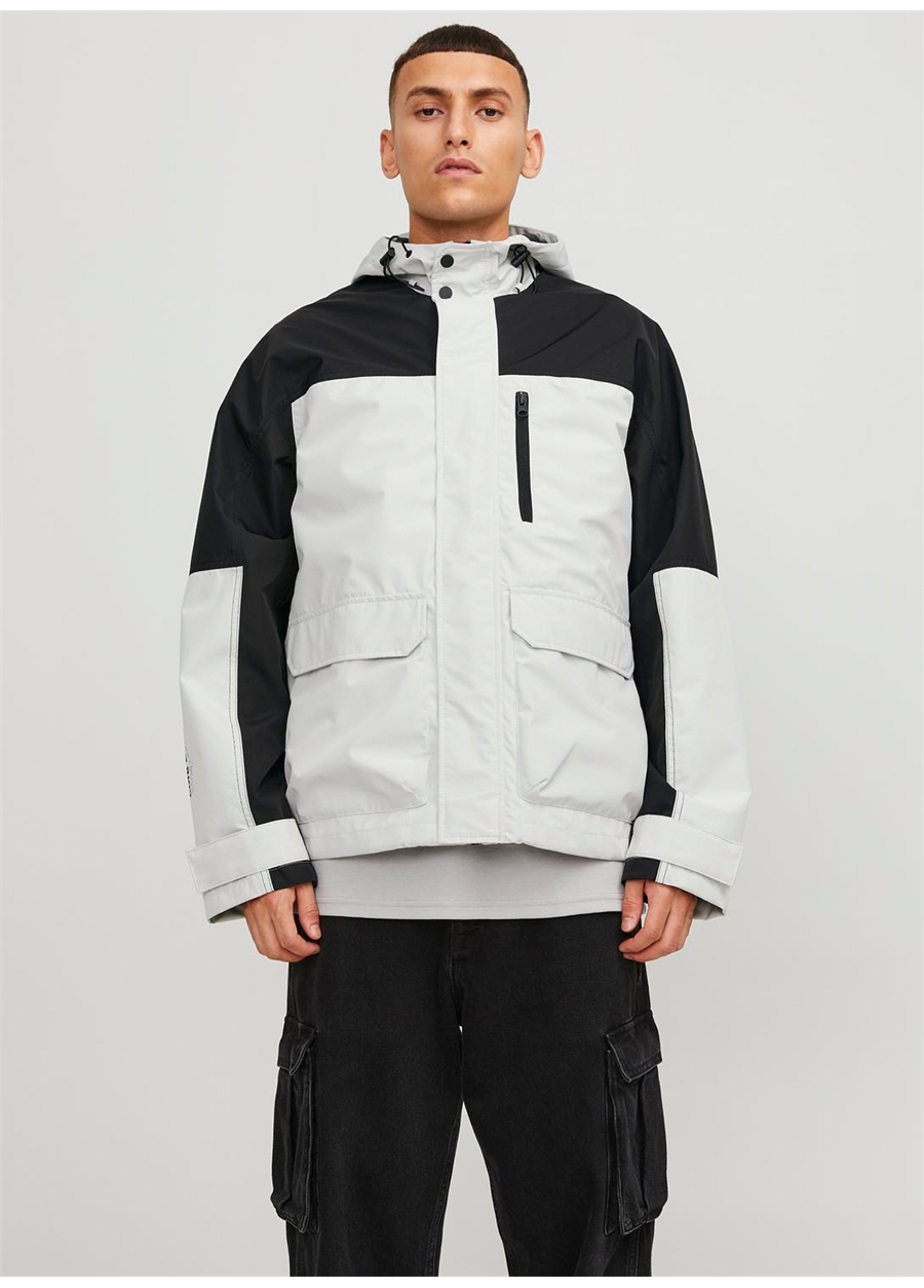 Jack & Jones Beyaz Erkek Mont JCOHIKE LIGHT JACKET_1