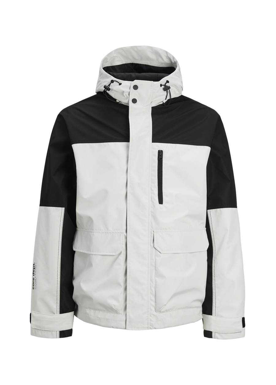 Jack & Jones Beyaz Erkek Mont JCOHIKE LIGHT JACKET_6