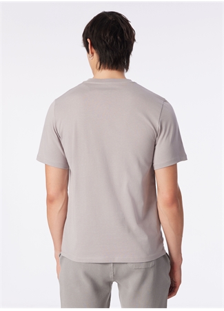 Jack & Jones Bisiklet Yaka Gri Erkek T-Shirt JCOLINCOLN TEE SS CREW NECK EXC_4