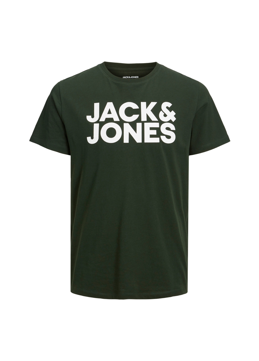 Jack & Jones Yuvarlak Yaka Haki Erkek T-Shirt JJECORP LOGO TEE SS O-NECK NOOS_0