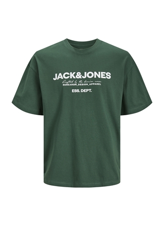 Jack & Jones Bisiklet Yaka Yeşil Erkek T-Shirt JJGALE TEE SS O-NECK LN_4