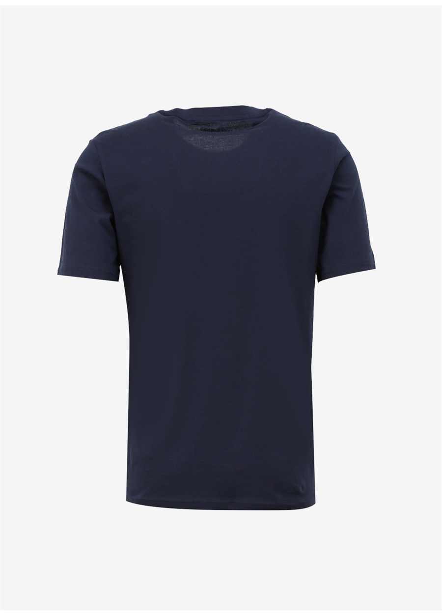 Jack & Jones Yuvarlak Yaka Lacivert Erkek T-Shirt JCORIOT TEE SS CREW NECK FST_1