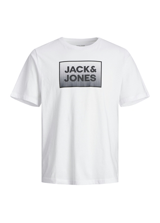 Jack & Jones Yuvarlak Yaka Krem Erkek T-Shirt JJESTAR JJ TEE SS NOOS_6