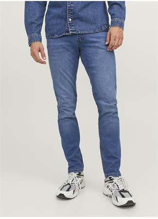 Jack & Jones JJIGLENN JJORIGINAL SQ 223 NOOS Erkek Düşük Bel Slim Fit Denim Pantolon_5