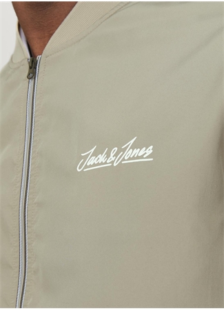 Jack & Jones Standart Krem Erkek Ceket JJOLIVER BOMBER_4