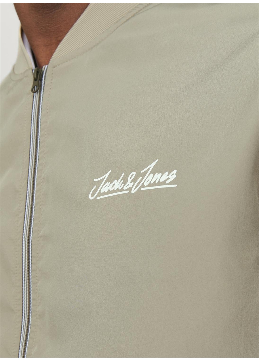 Jack & Jones Standart Krem Erkek Ceket JJOLIVER BOMBER_4