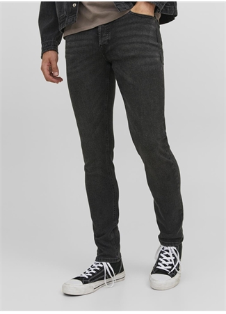 Jack & Jones JJIGLENN JJORIGINAL MF 772 NOOS Siyah Erkek Düşük Bel Slim Fit Denim Pantolon_9