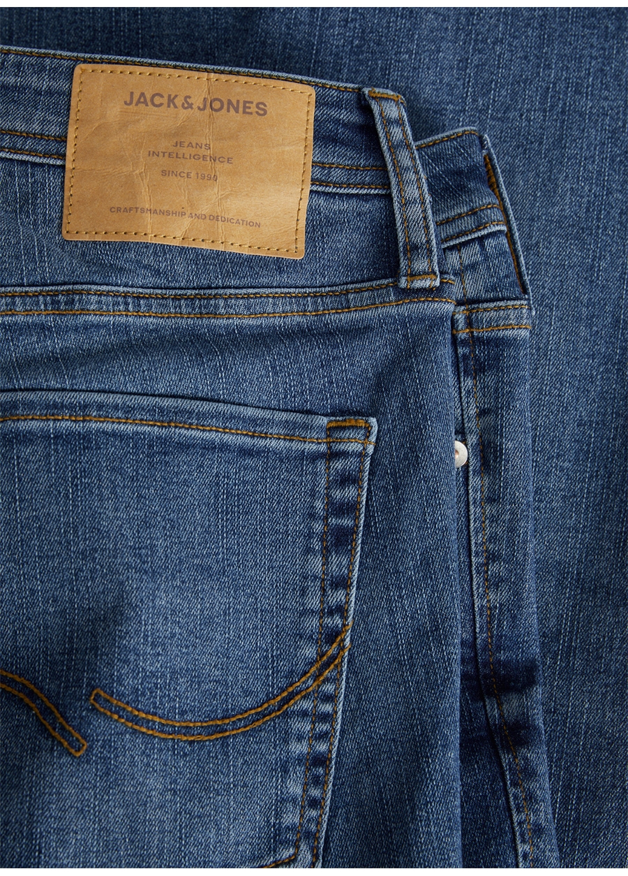 Jack & Jones JJILIAM JJORIGINAL SQ 223 Erkek Düşük Bel Skinny Fit Denim Pantolon_2