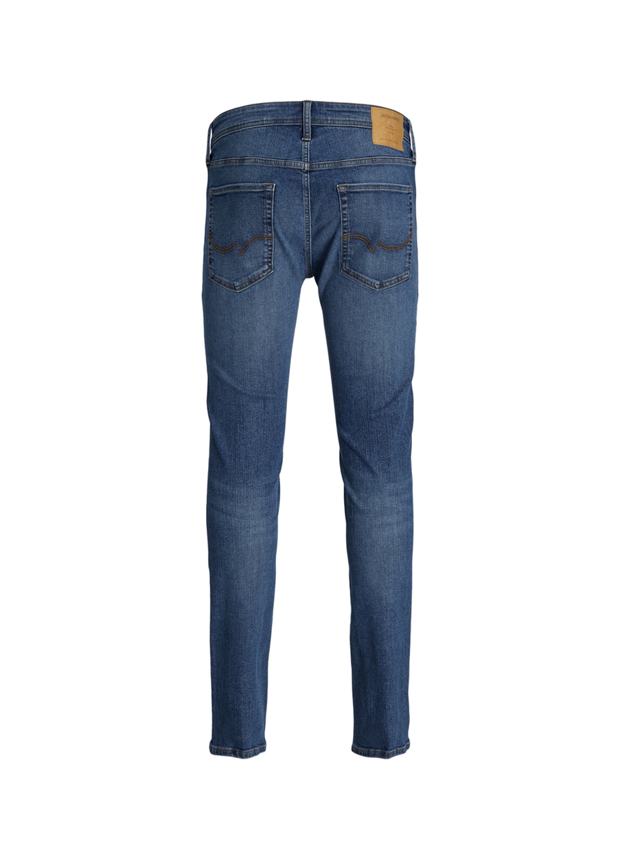 Jack & Jones JJILIAM JJORIGINAL SQ 223 Erkek Düşük Bel Skinny Fit Denim Pantolon_3