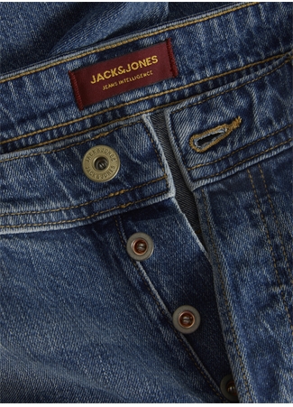 Jack & Jones JJIMIKE JJORIGINAL SBD 517 Erkek Yüksek Bel Tapered Fit Denim Pantolon_1