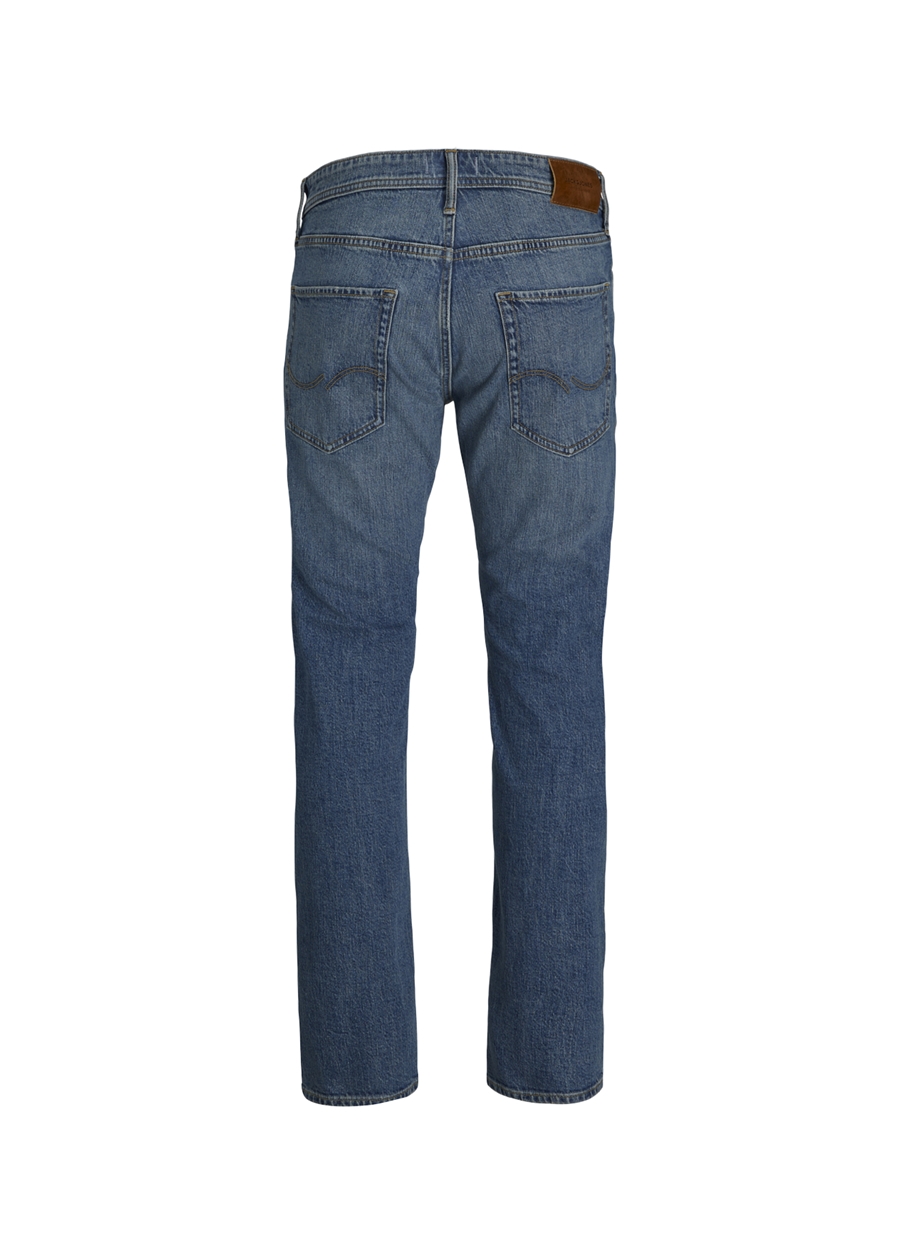 Jack & Jones JJIMIKE JJORIGINAL SBD 517 Erkek Yüksek Bel Tapered Fit Denim Pantolon_2