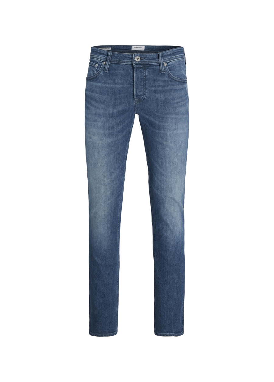 Jack & Jones JJITIM JJORIGINAL AM 784 SN Erkek Standart Bel Slim Straight Denim Pantolon_1