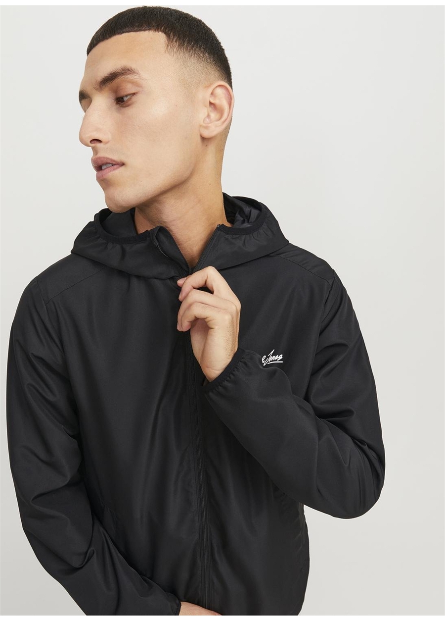 Jack & Jones Siyah Erkek Mont JJOLIVER JACKET_3