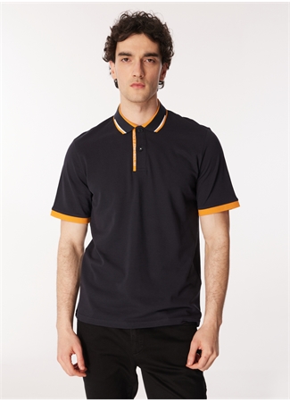 Jack & Jones Lacivert Erkek Polo T-Shirt JJSTEEL POLO SS_2