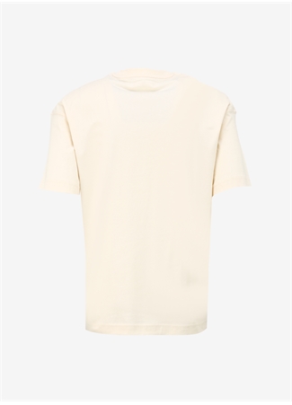 Jack & Jones Yuvarlak Yaka Krem Erkek T-Shirt JOREASTER ACTIVITY TEE SS CREW NECK_1