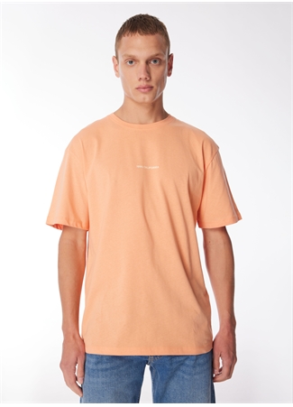 Jack & Jones Bisiklet Yaka Turuncu Erkek T-Shirt JORARUBA LANDSCAPE TEE SS CREW NECK_2