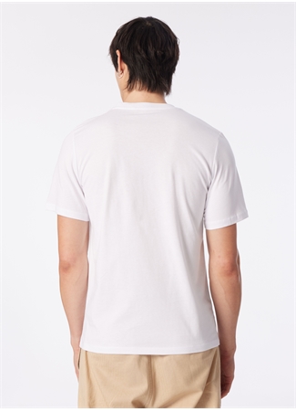 Jack & Jones Bisiklet Yaka Beyaz Erkek T-Shirt JORPAXTON TEE SS CREW NECK EXC_5