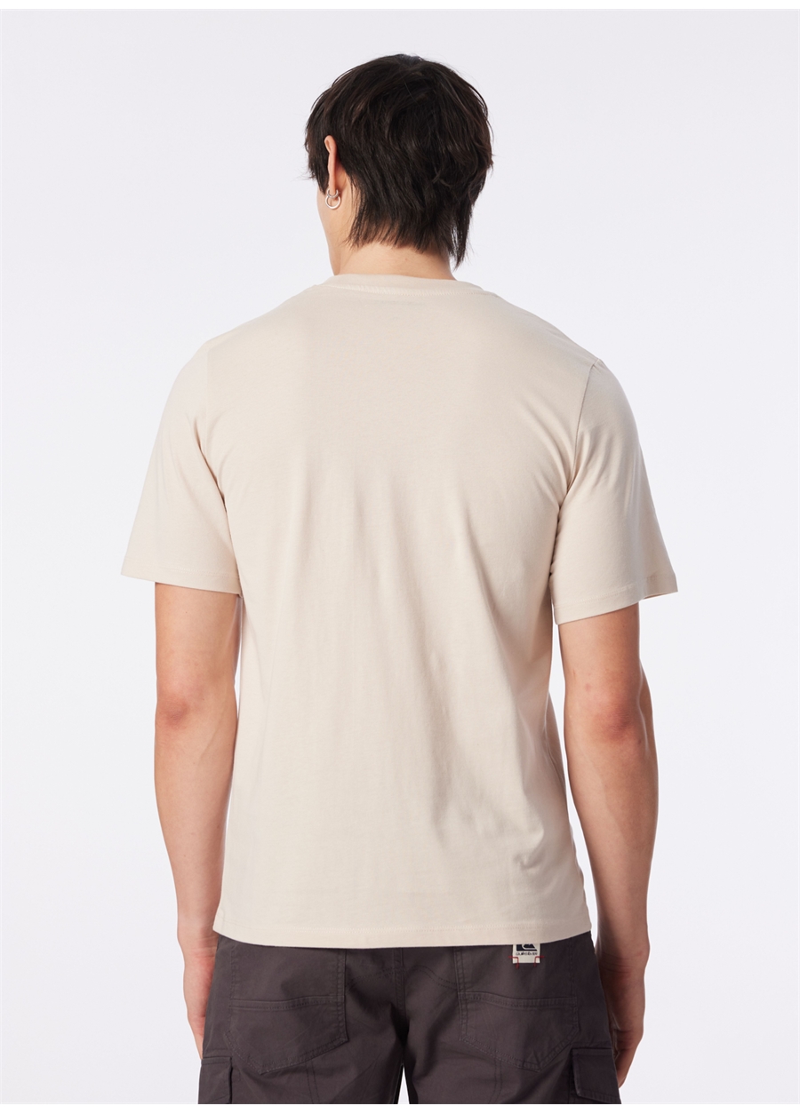 Jack & Jones Bisiklet Yaka Krem Erkek T-Shirt JORPAXTON TEE SS CREW NECK EXC_4