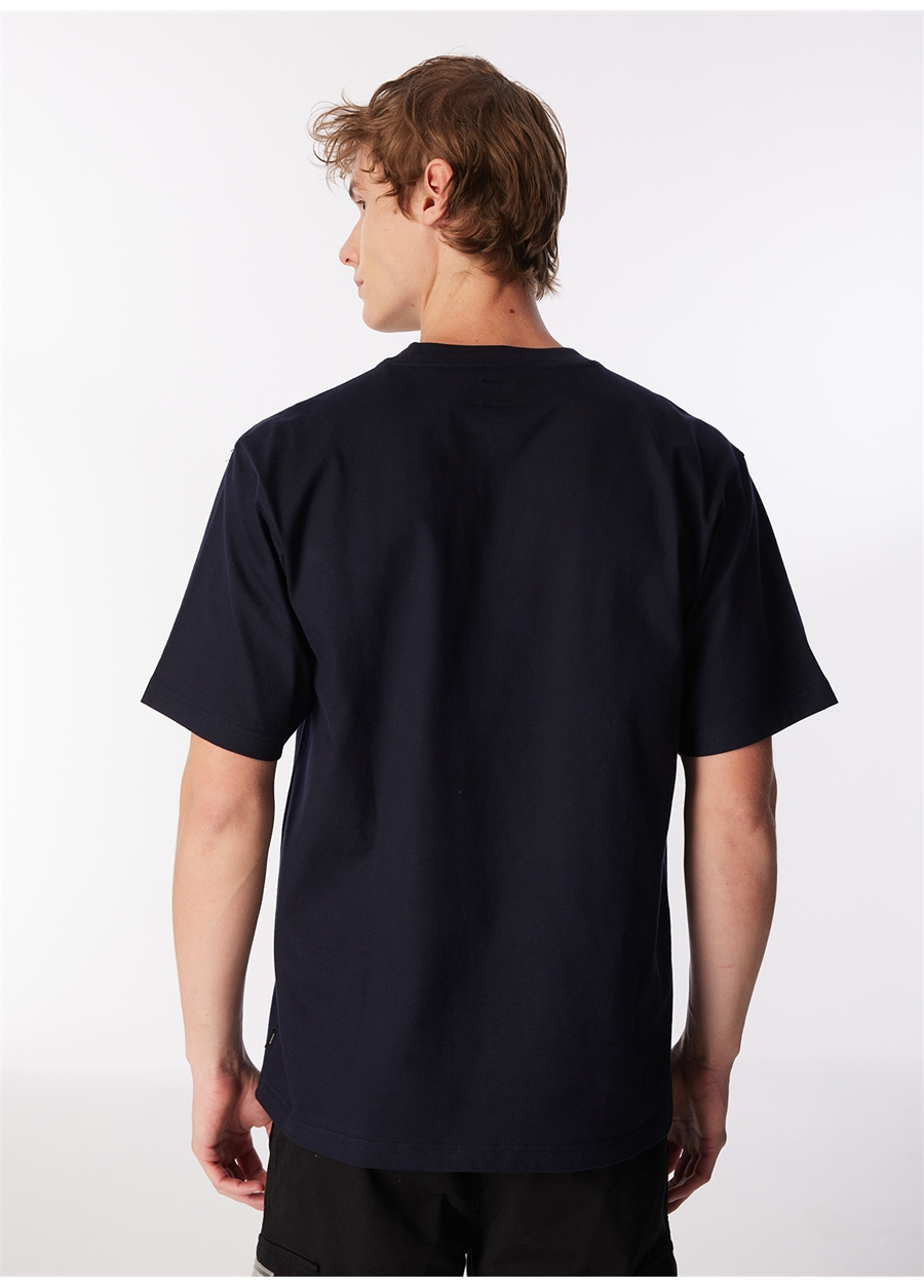 Jack & Jones Bisiklet Yaka Siyah Erkek T-Shirt JPRBLAFELIX SS TEE_4