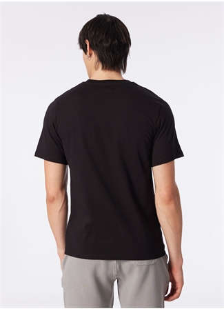 Jack & Jones Bisiklet Yaka Siyah Erkek T-Shirt JPRBLUHUNTER TEE SS CREW NECK EXC_4