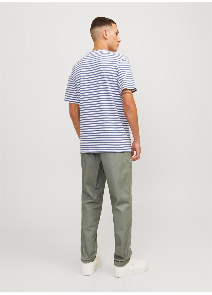 Jack & Jones Normal Bel Havuç Haki Erkek Chino Pantolon JPSTACE JJSUMMER CHINO_5