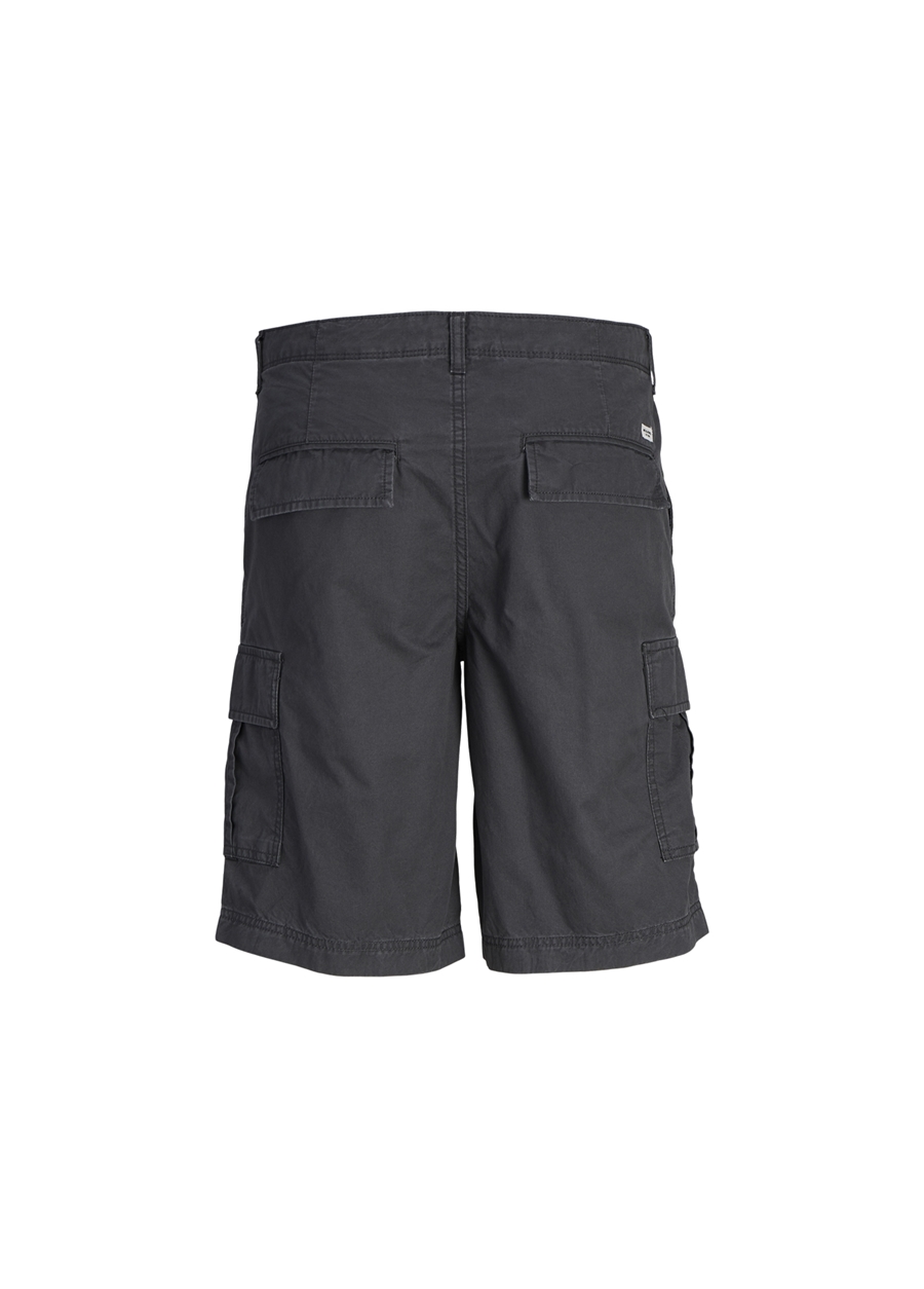 Jack & Jones Gri Erkek Kargo Şort JPSTCOLE JJCAMPAIGN SHORT_1