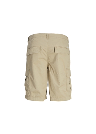 Jack & Jones Krem Erkek Kargo Şort JPSTCOLE JJCAMPAIGN SHORT_1