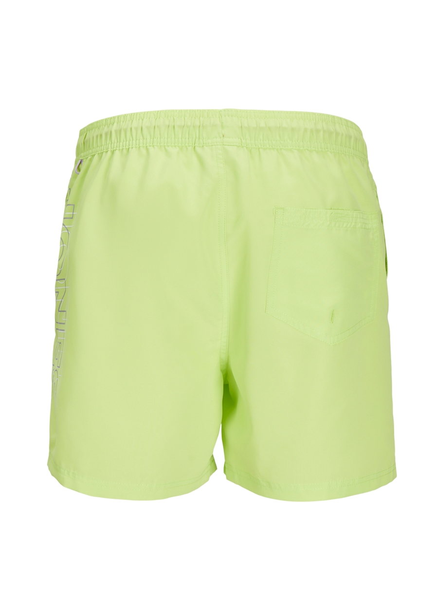 Jack & Jones Yeşil Erkek Şort Mayo JPSTFIJI JJSWIM DOUBLE LOGO SN LY_1