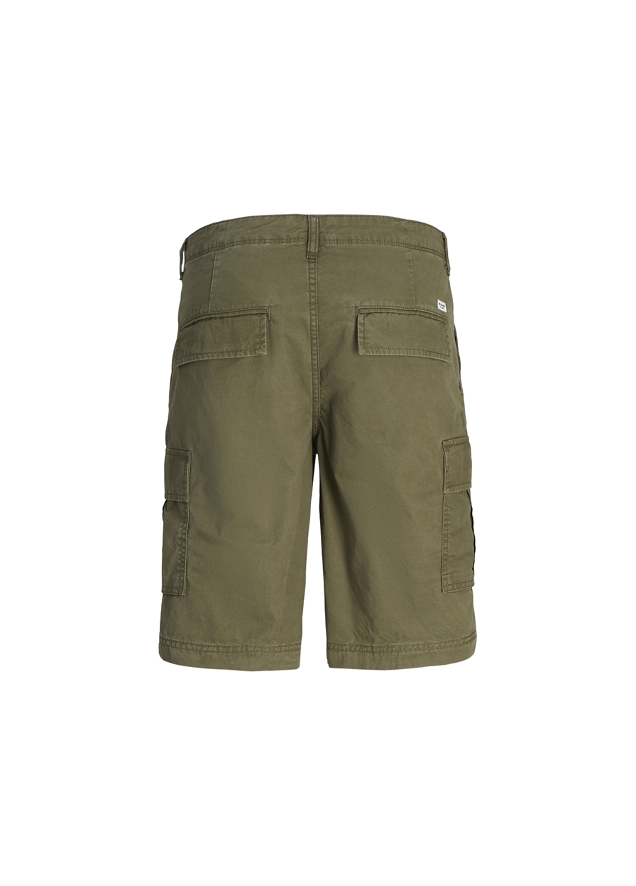 Jack & Jones Haki Erkek Kargo Şort JPSTCOLE JJCAMPAIGN SHORT_1