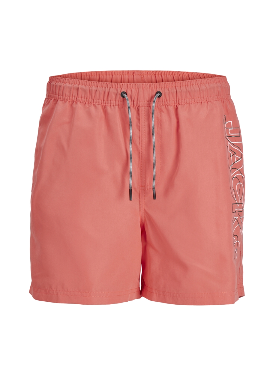 Jack & Jones Mercan Erkek Şort Mayo JPSTFIJI JJSWIM DOUBLE LOGO SN LY_0