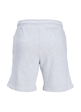 Jack & Jones Comfort Fit Gri Melanj Erkek Sweat Şort JPSTSWIFT SWEAT SHORTS SN AUT_1