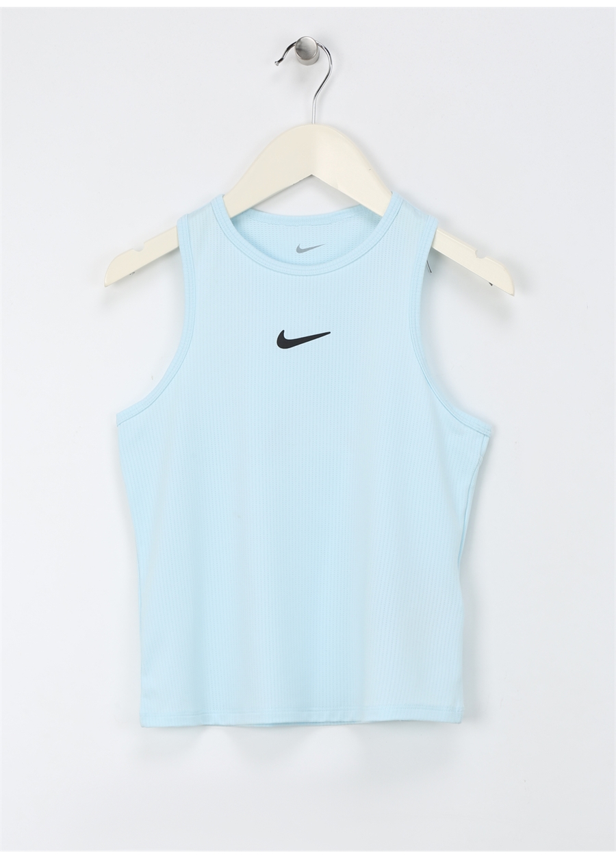 Nike Düz Mavi Kadın Atlet CV7573-474-G NKCT DF VCTRY TANK