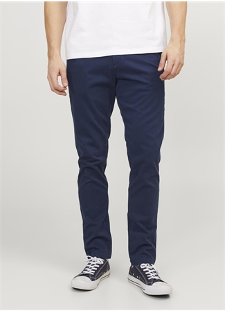 Jack & Jones Düşük Bel Slim Fit Lacivert Erkek Chino Pantolon JPSTMARCO JJBOWIE NOOS_15