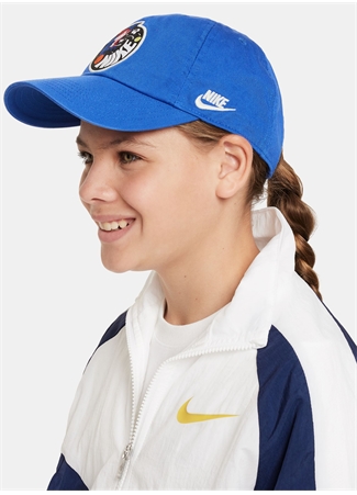 Nike Mavi Erkek Şapka FN9078-480-K NK CLUB CAP US CB BOXY_2