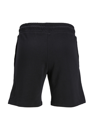 Jack & Jones Comfort Fit Siyah Erkek Sweat Şort JPSTSWIFT SWEAT SHORTS SN AUT_1