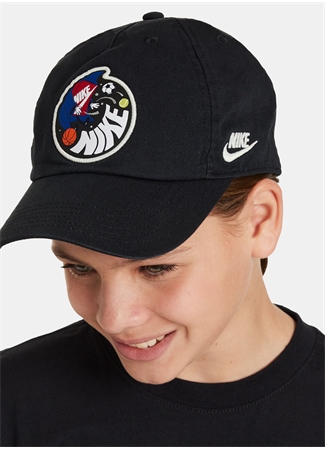 Nike Siyah Erkek Şapka FN9078-010-K NK CLUB CAP US CB BOXY_2