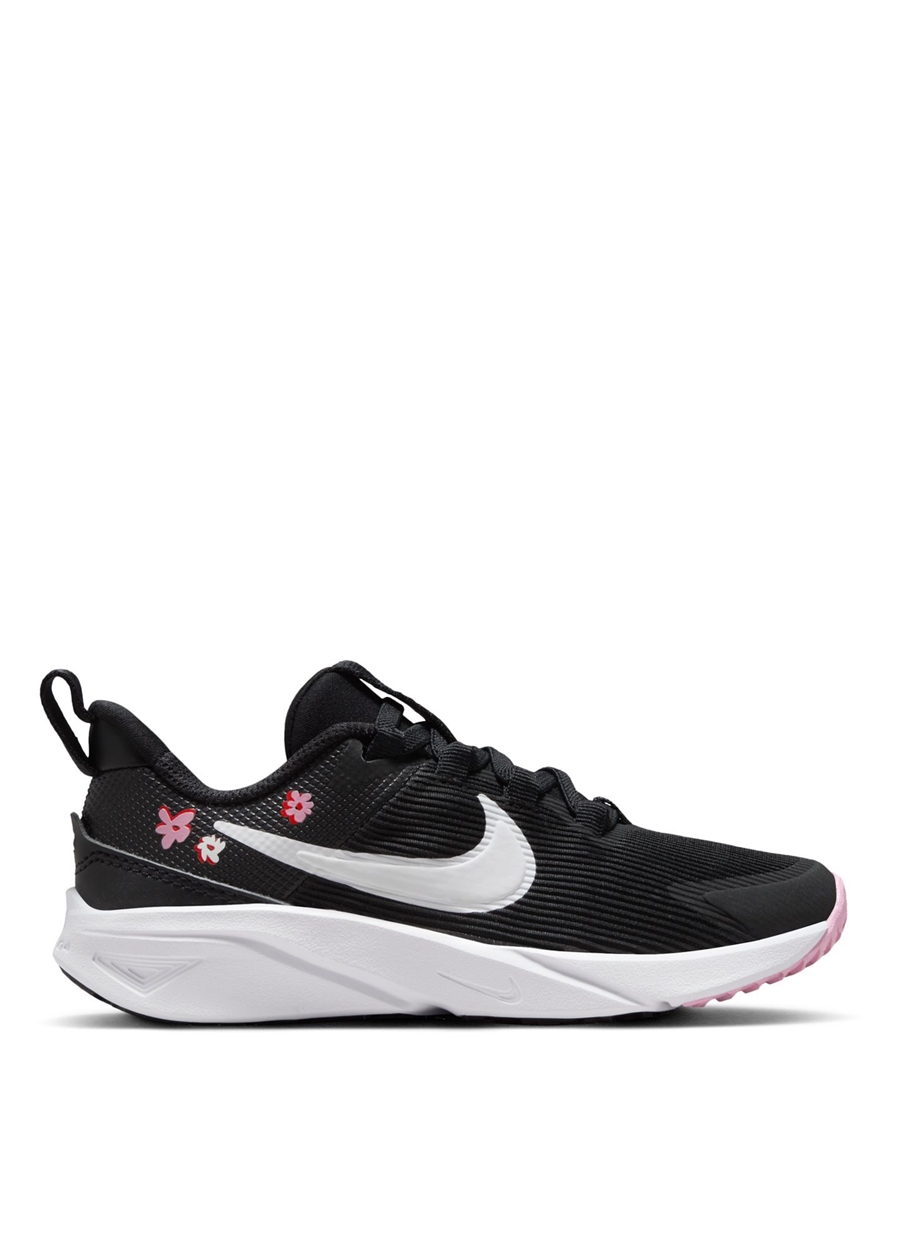 Nike Siyah Kadın Yürüyüş Ayakkabısı FJ8079-001-NIKE STAR RUNNER 4 NN PS_0