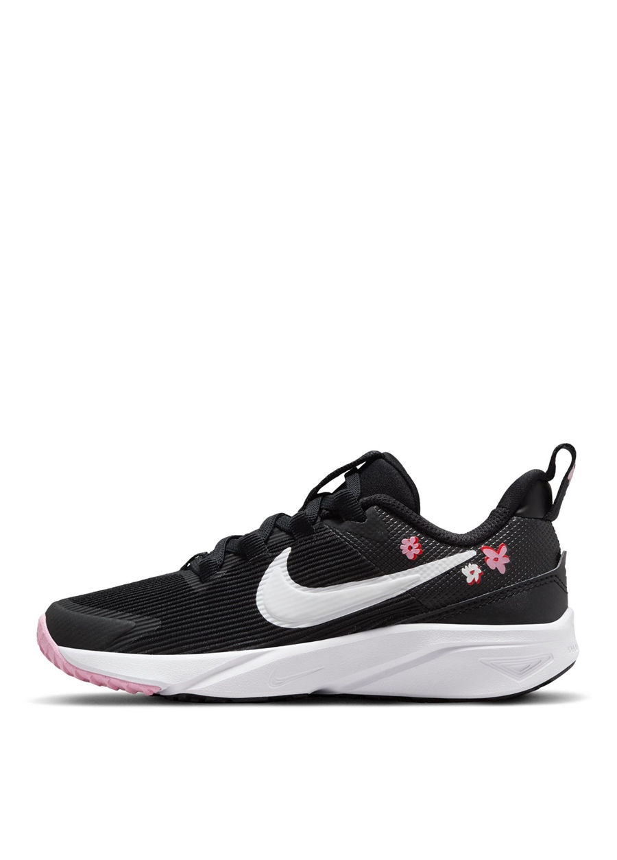 Nike Siyah Kadın Yürüyüş Ayakkabısı FJ8079-001-NIKE STAR RUNNER 4 NN PS_1