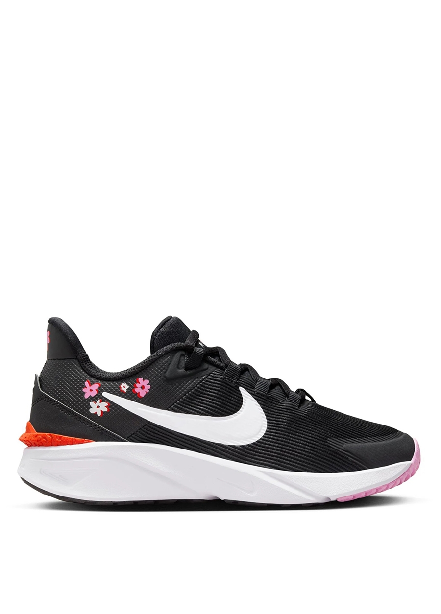 Nike Siyah Kız Çocuk Yürüyüş Ayakkabısı FJ8077-001-NIKE STAR RUNNER 4 NN GS_0