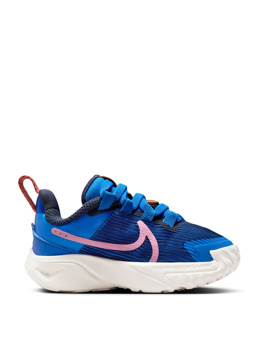 Nike Mavi Bebek Yürüyüş Ayakkabısı FB7578-400-NIKE STAR RUNNER 4 NN TD_2