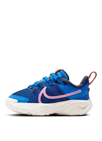 Nike Mavi Bebek Yürüyüş Ayakkabısı FB7578-400-NIKE STAR RUNNER 4 NN TD_3